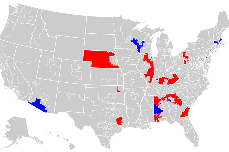 The 29 Unopposed House seats in 2016 Election